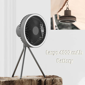 Ventilador Elétrico Portátil - Design Dobrável