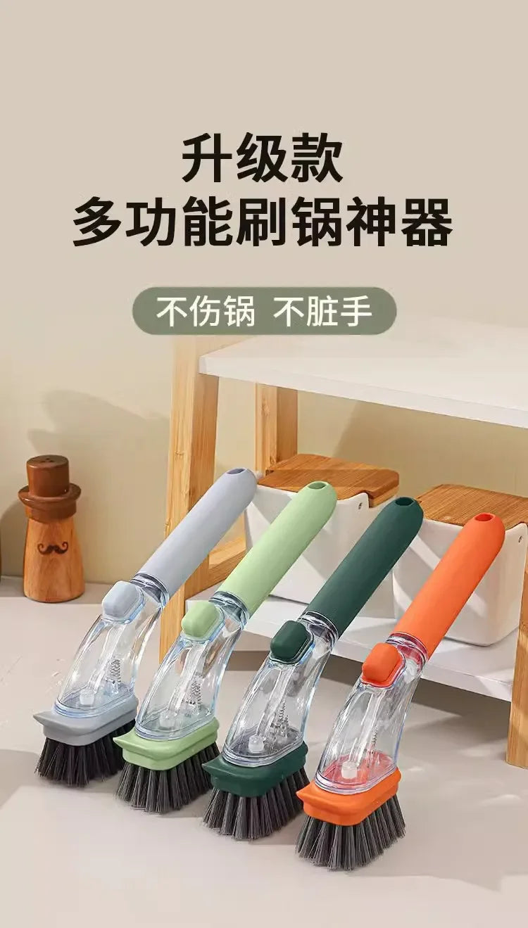 Escova Manual para Limpeza de Panela - em ABS Ecológico