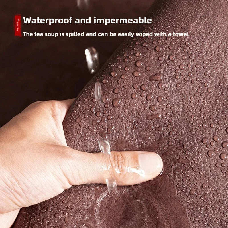 Mousepad Retrô Antiderrapante - Couro PU