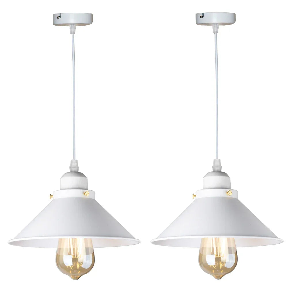 Luminária Pendente Estilo Vintage - De Ferro