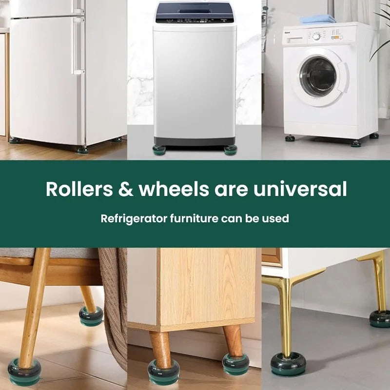 Suporte Antivibração para Máquina de Lavar - Base Estabilizadora e Antirruído