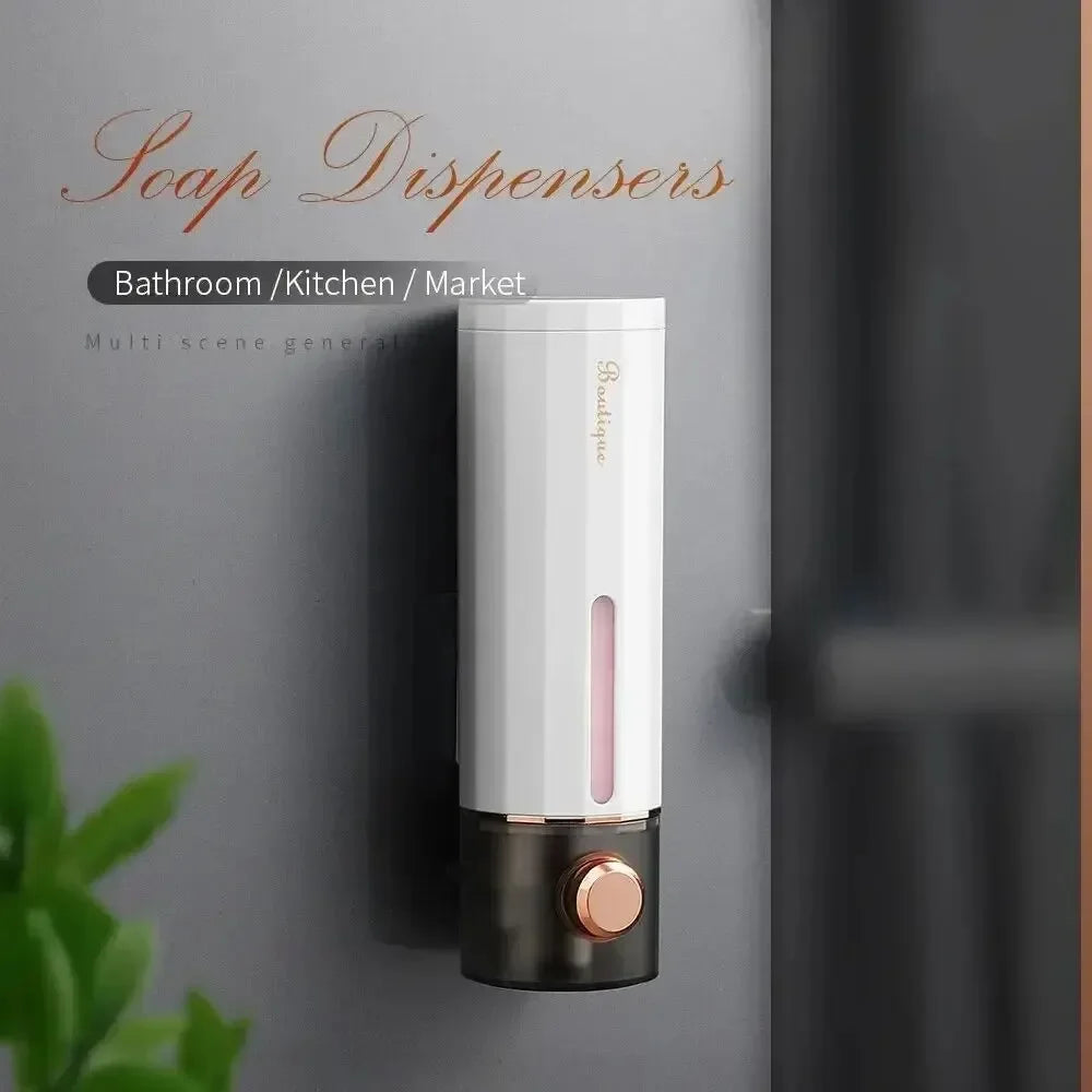 Dispenser de Sabonete Líquido de Parede - Instalação Sem Furo