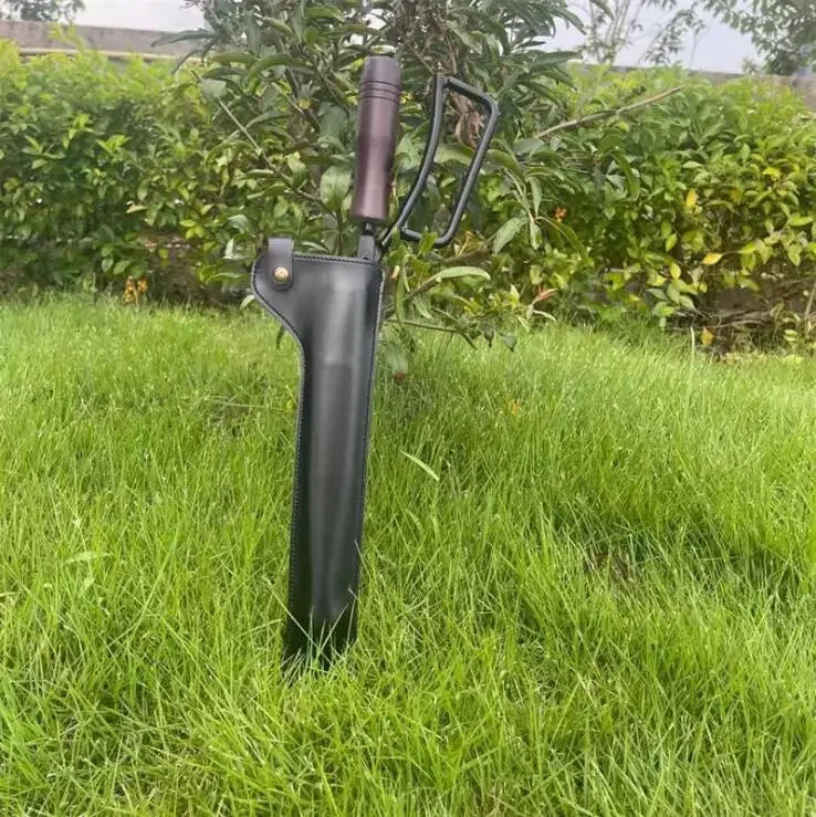 Pinça para maniopuilação de Carvão - com Capa de Couro PU