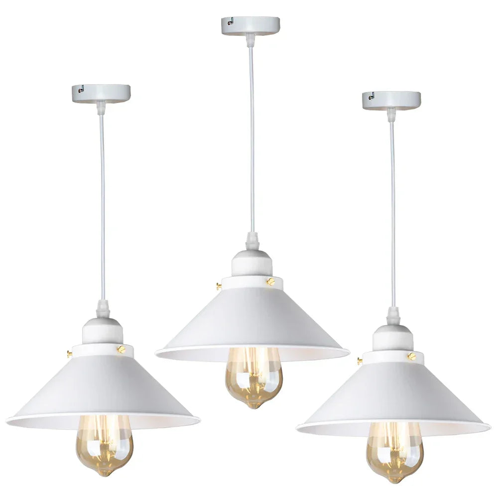 Luminária Pendente Estilo Vintage - De Ferro