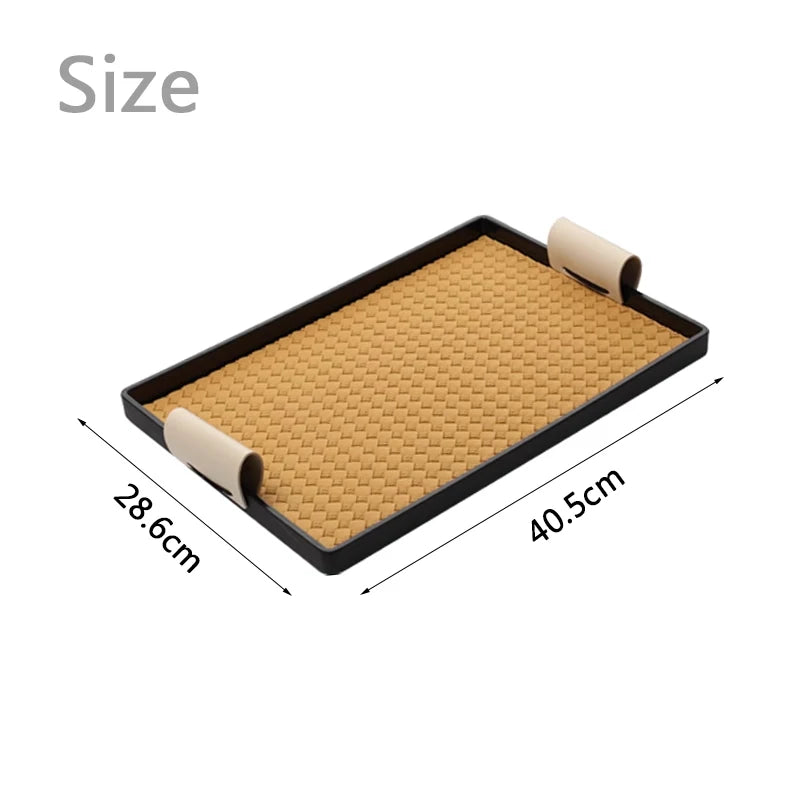 Bandeja Decorativa Estilo Nórdico - Em Melamina para Banheiro e Sala