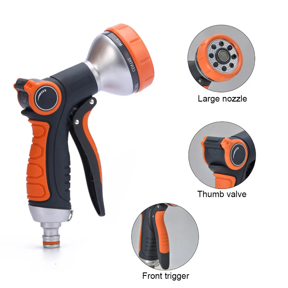 Pistola de Água Alta Pressão - com Bico Ajustável 5 Padrões