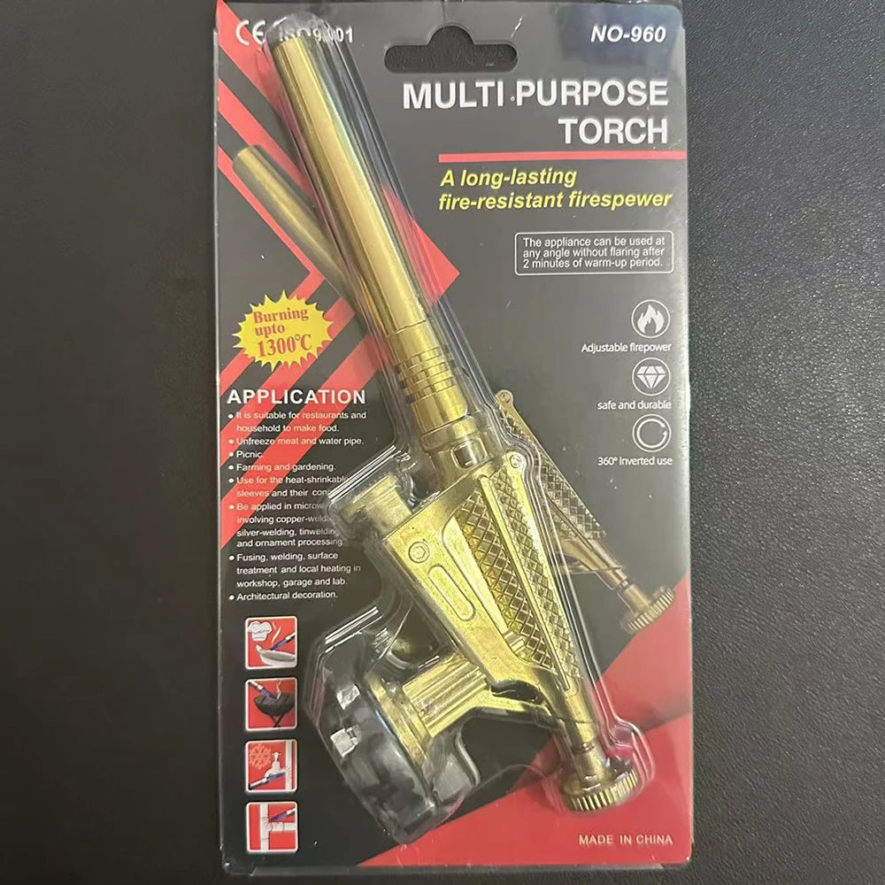 Tocha Portátil para Soldagem - De Cobre com Ignição Eletrônica