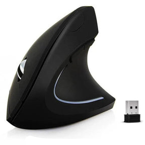 Mouse Vertical Ergonômico Recarregável - Bluetooth e 2,4GHz