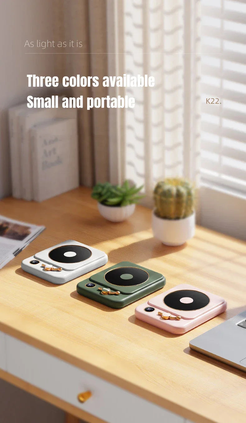 Aquecedor Elétrico de Xícaras - Com 3 Níveis de Temperatura e LED