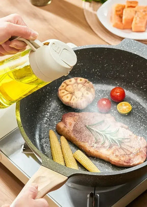 Frasco Spray de Óleo 2 em 1 - 500ml para Cozimento Saudável