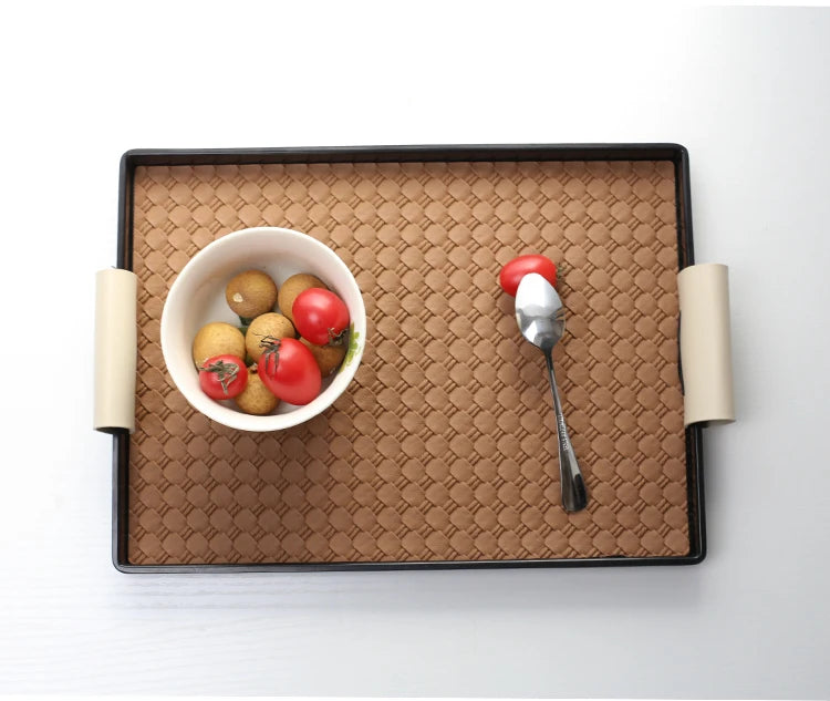 Bandeja Decorativa Estilo Nórdico - Em Melamina para Banheiro e Sala