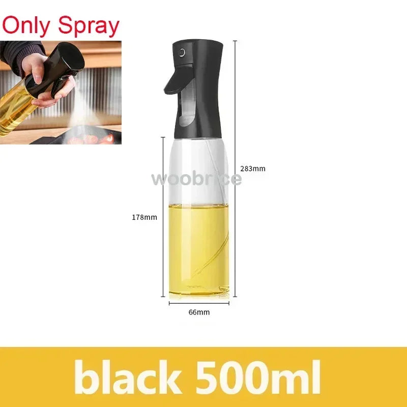 Frasco Spray de Óleo 2 em 1 - 500ml para Cozimento Saudável