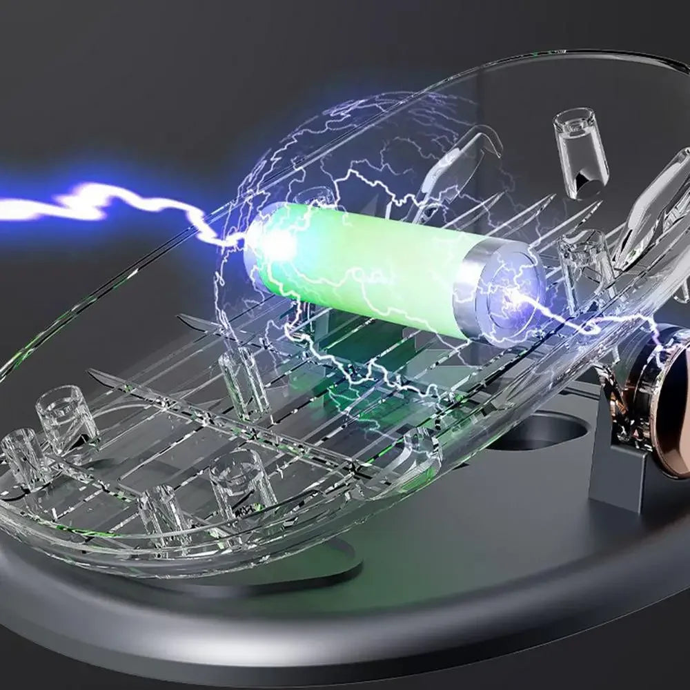 Ventilador Portátil USB Silencioso - Sem Fio de 6 Velocidades