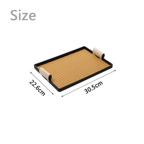 Bandeja Decorativa Estilo Nórdico - Em Melamina para Banheiro e Sala