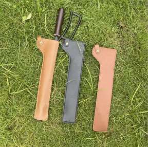 Pinça para maniopuilação de Carvão - com Capa de Couro PU