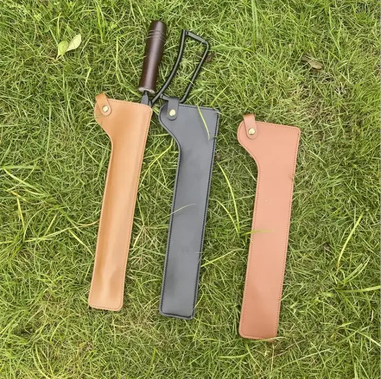 Pinça para maniopuilação de Carvão - com Capa de Couro PU