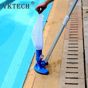 Kit Aspirador para Limpeza de Piscina - em ABS com Malha