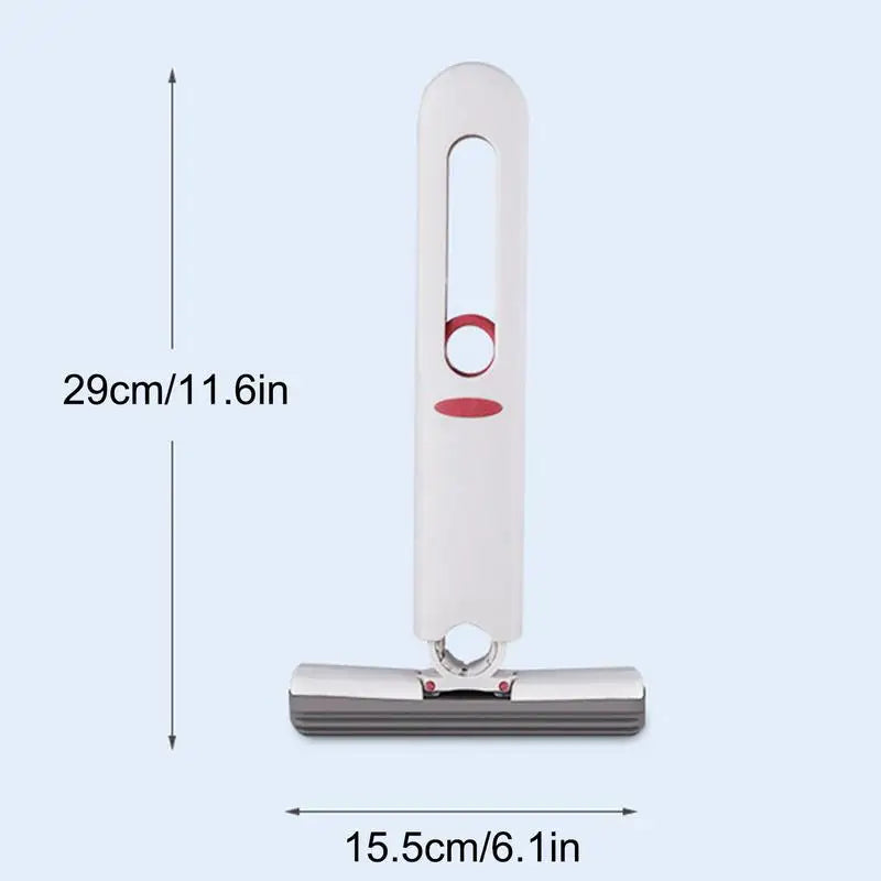 Mini Esfregão Portátil - Limpeza Compacta com Torção