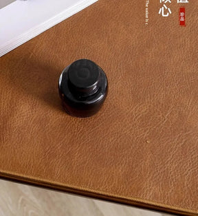 Mousepad Retrô Antiderrapante - Couro PU