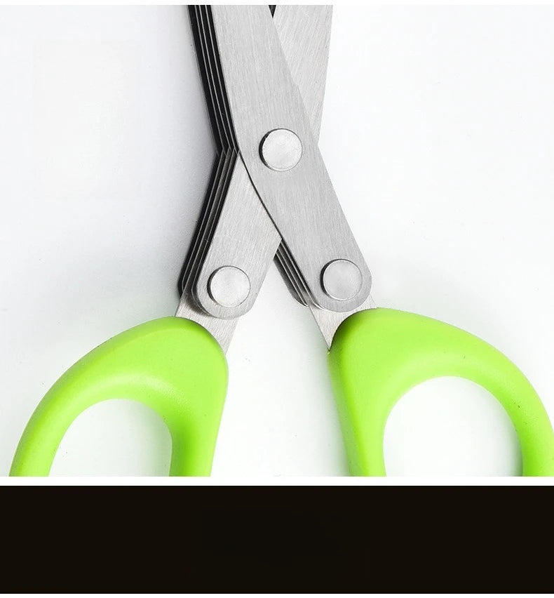 Tesoura Multicamadas de Cozinha - Para Corte modulado de Ervas