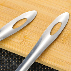 Colher de Sopa com Filtro - Em Aço Inoxidável para Óleo