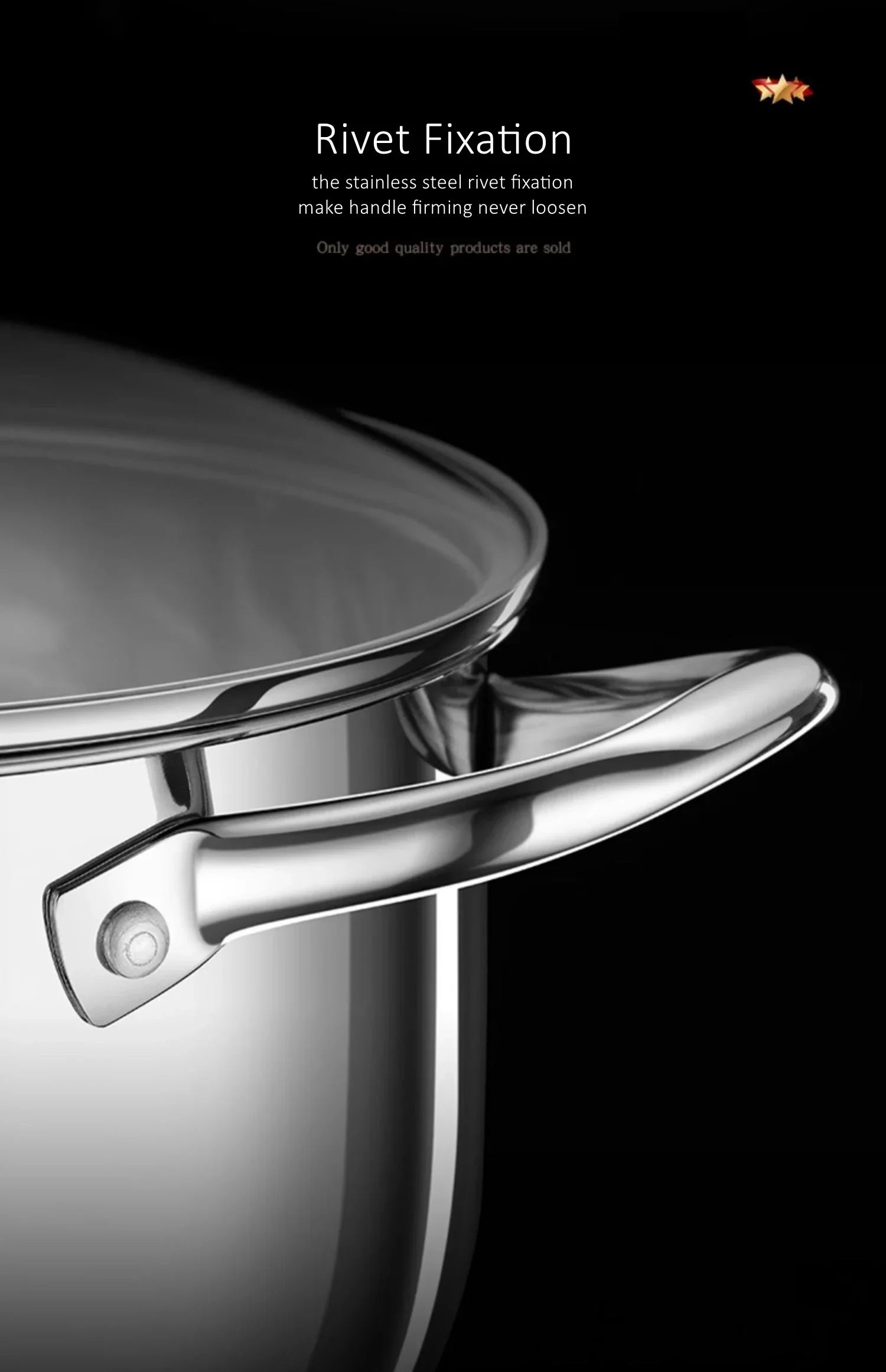 Panela Premium Inox 304 - Para Gás e Indução