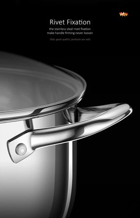 Panela Premium Inox 304 - Para Gás e Indução