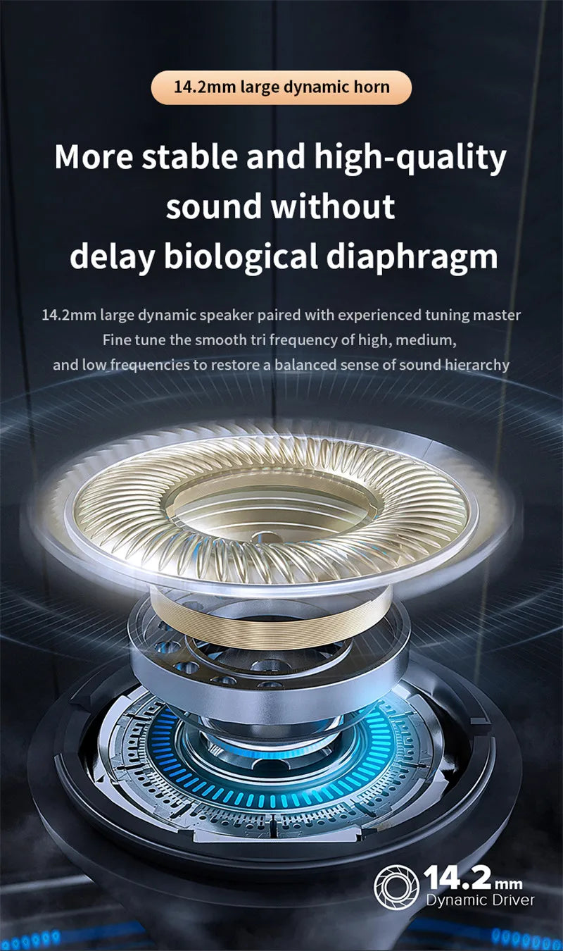 Fone Bluetooth 5.1 Intra-Auricular - Anti-Ruído e Anti-umidade