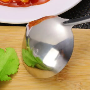 Colher de Sopa com Filtro - Em Aço Inoxidável para Óleo