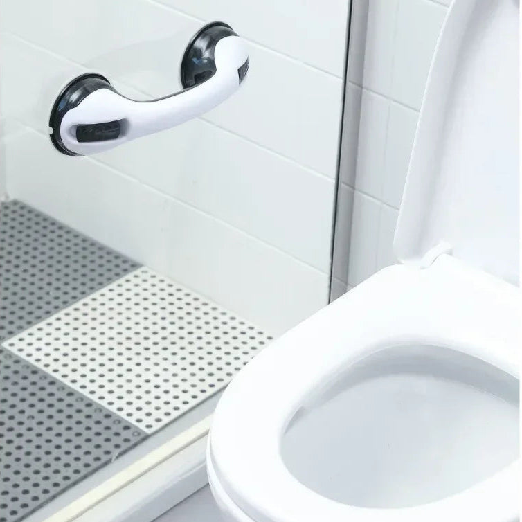 Barra de Apoio de Segurança para Banheiro - Ventosa - Sem Furo