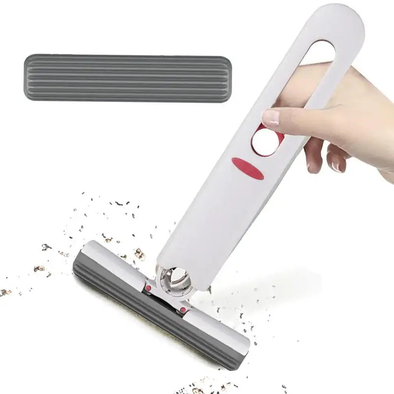 Mini Esfregão Portátil - Limpeza Compacta com Torção