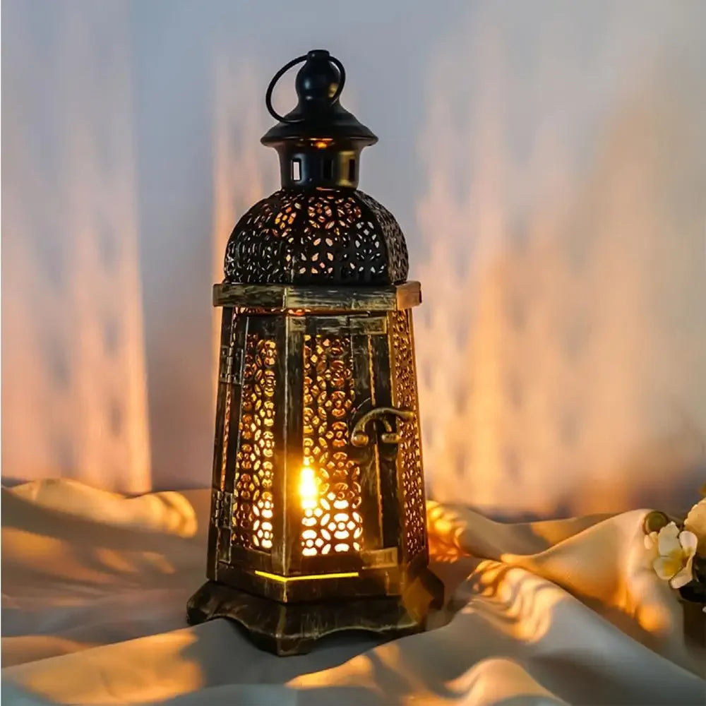 Porta-Velas em Ferro - 2 em 1 Apoio e Pendente