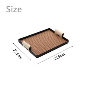 Bandeja Decorativa Estilo Nórdico - Em Melamina para Banheiro e Sala