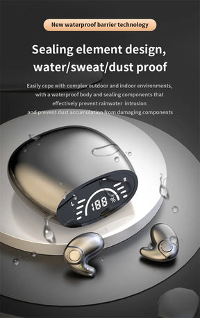 Fone Bluetooth 5.1 Intra-Auricular - Anti-Ruído e Anti-umidade