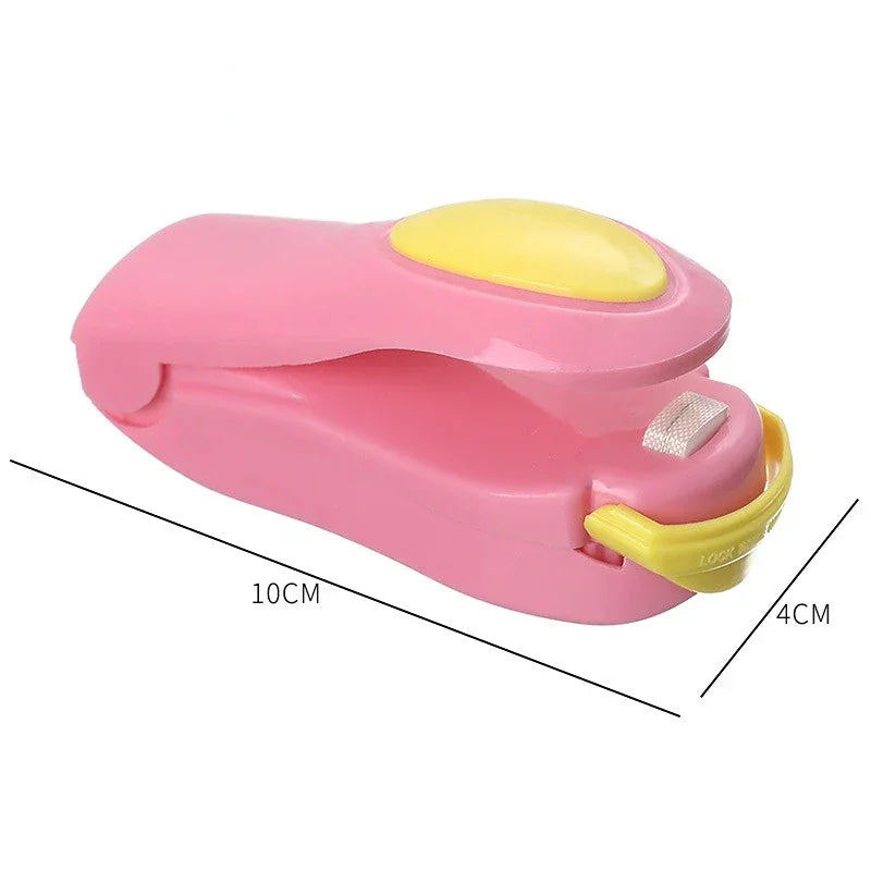 Mini Seladora Térmica Portátil - Para Sacos Plásticos a Pilha