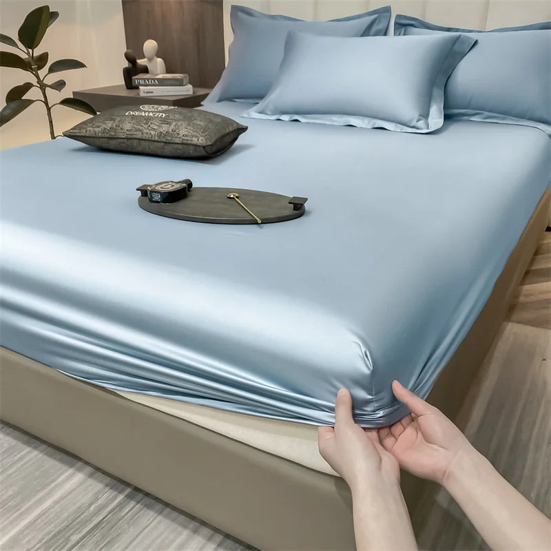 Lençol de Algodão Egípcio com Elástico - 400 Fios