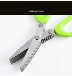 Tesoura Multicamadas de Cozinha - Para Corte modulado de Ervas