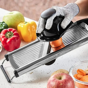 Fatiador de Vegetais Ajustável - De Aço Inox de 1 a 9mm