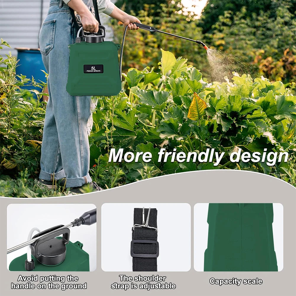 Pulverizador Elétrico de Ombro - com Bico Ajustável