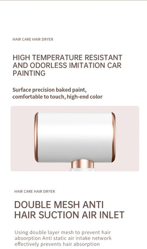 Secador de Cabelo 2000W - Tecnologia Iônica 5 Velocidades