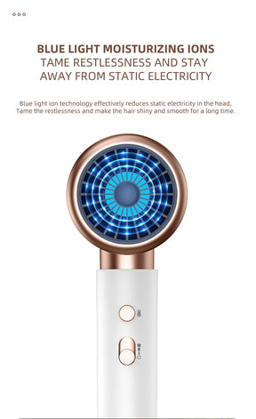 Secador de Cabelo 2000W - Tecnologia Iônica 5 Velocidades