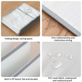 Organizador Quadrado para Roupas - De Poliéster