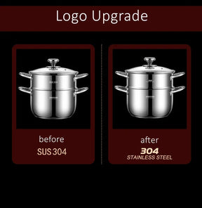 Panela Premium Inox 304 - Para Gás e Indução