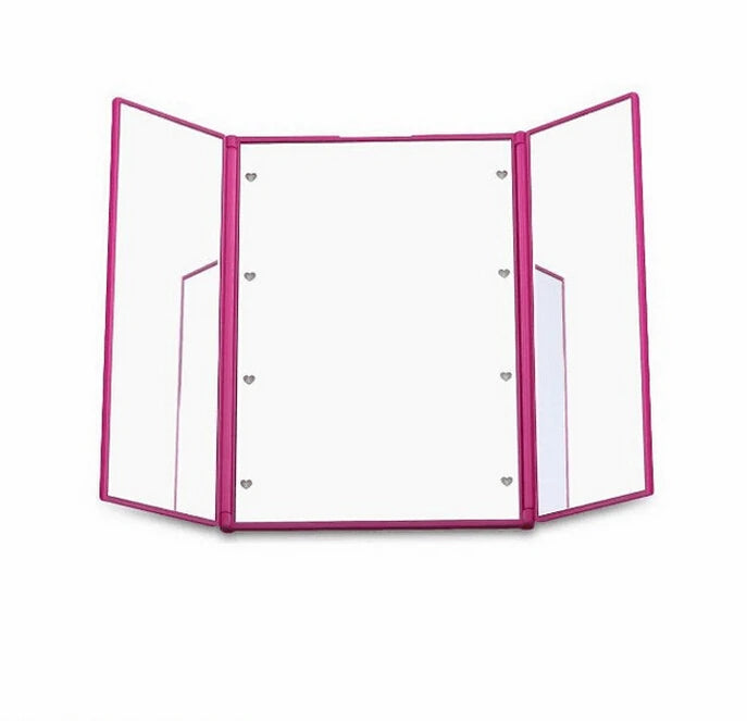 Espelho de Maquiagem 8 Polegadas - Ampliação 10x com Rotação 360º