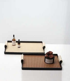 Bandeja Decorativa Estilo Nórdico - Em Melamina para Banheiro e Sala