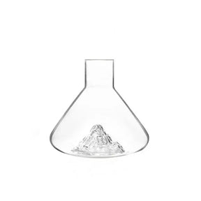 Decantador de Vinho em Cascata - De Cristal e Sem Chumbo