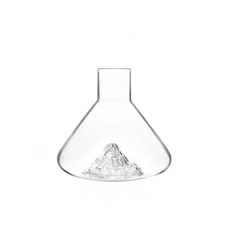 Decantador de Vinho em Cascata - De Cristal e Sem Chumbo