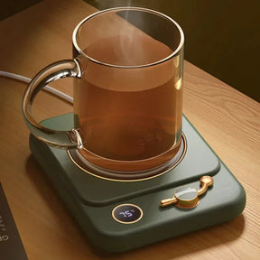 Aquecedor Elétrico de Xícaras - Com 3 Níveis de Temperatura e LED