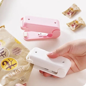 Mini Seladora Térmica Portátil - Para Sacos Plásticos a Pilha