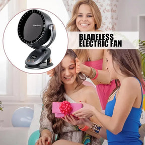 Ventilador Portátil USB Silencioso - Sem Fio de 6 Velocidades